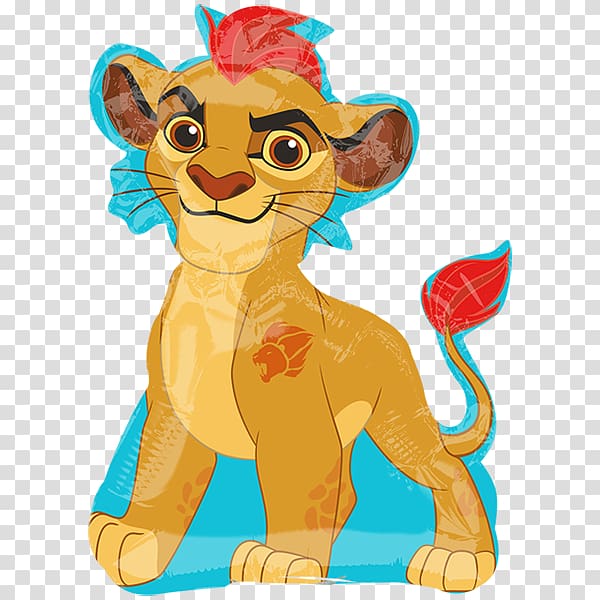 Kion Lion Simba Birthday Balloon, lion transparent background PNG clipart