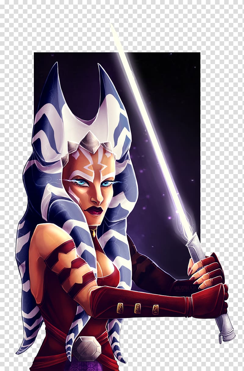Ahsoka Tano Bossk Art Star Wars Character, star wars transparent background PNG clipart