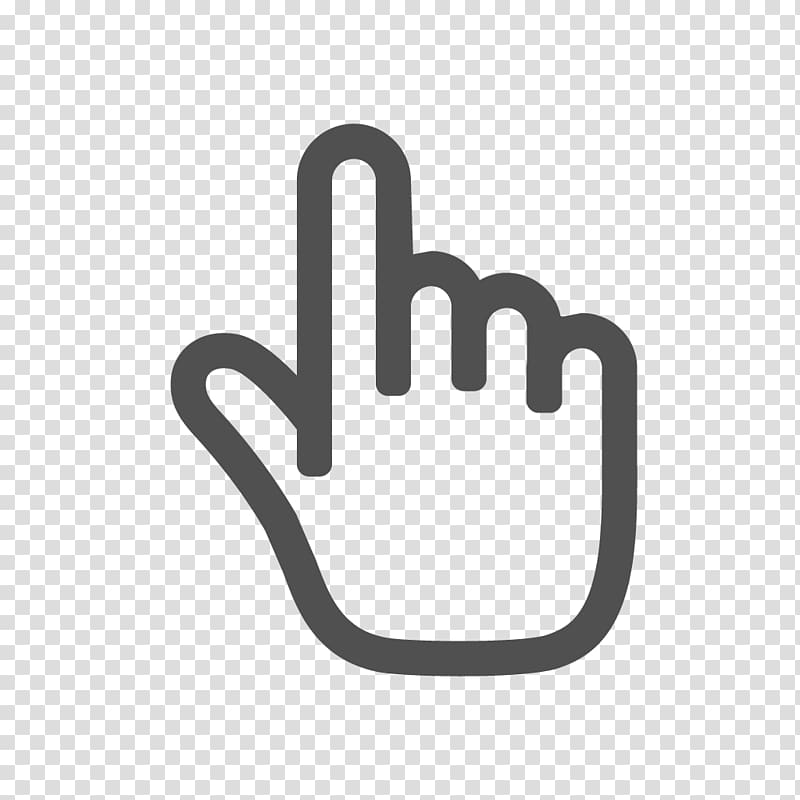 Computer mouse Pointer Cursor Hand , thunder in hand transparent background PNG clipart