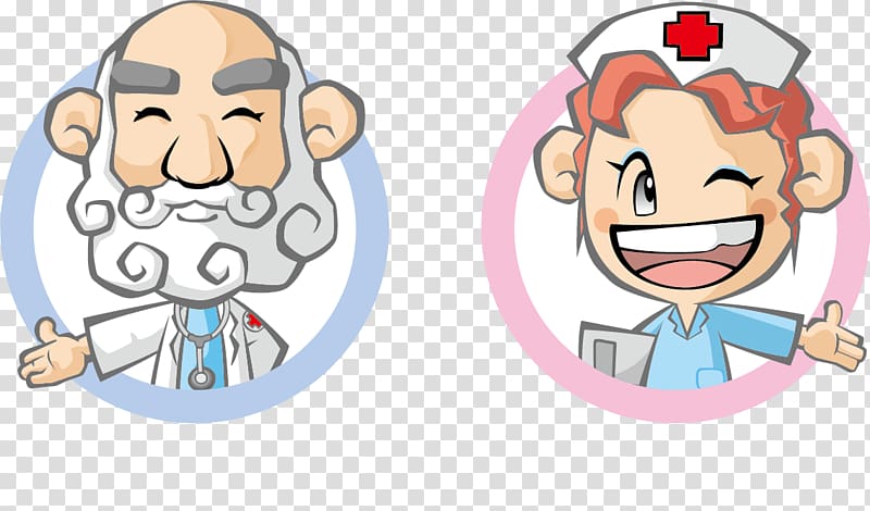 Euclidean Physician, Doctors and nurses icon material transparent background PNG clipart