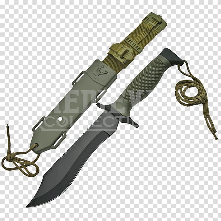 Bowie knife Hunting & Survival Knives Throwing knife Machete Utility Knives, knife transparent background PNG clipart