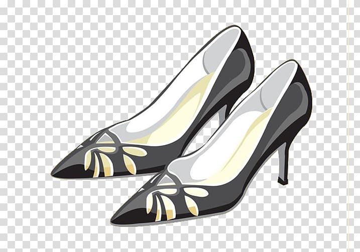 Shoe High-heeled footwear Fashion Boot, Beautiful and elegant high heels transparent background PNG clipart