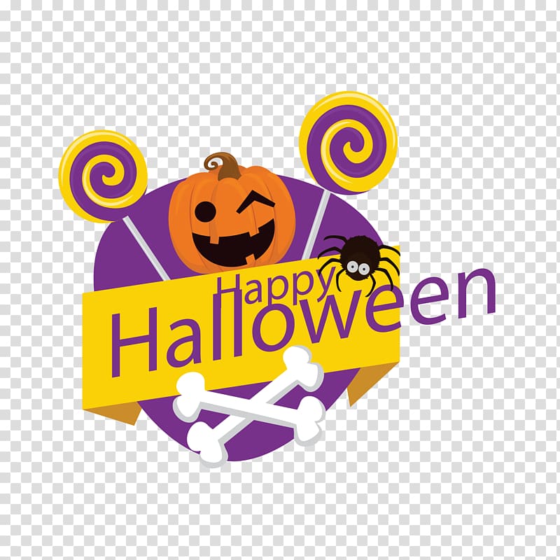 Halloween elements transparent background PNG clipart