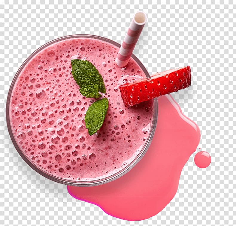 Smoothie Milkshake Strawberry Cocktail Health shake, strawberry transparent background PNG clipart