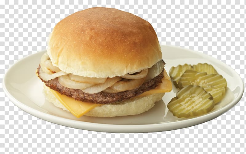 Breakfast sandwich Cheeseburger Slider Fast food Buffalo burger, bun transparent background PNG clipart
