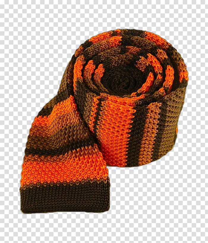 Headgear Scarf Wool Orange S.A., striped bow transparent background PNG clipart