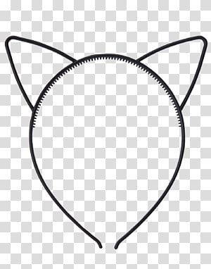 Disney Tsum Tsum Gray wolf Drawing Black and white, cat ears transparent background PNG clipart thumbnail
