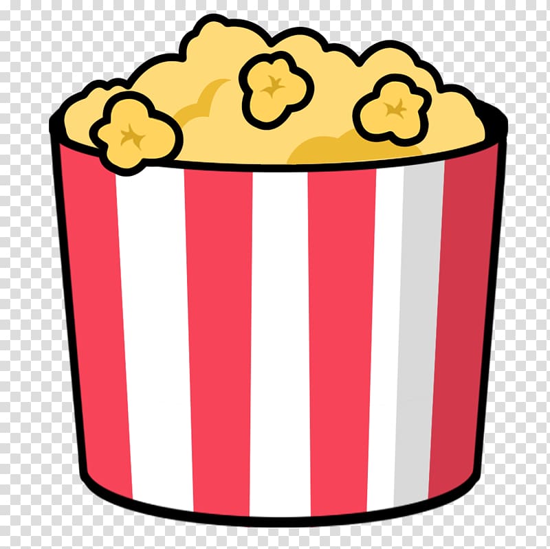 Popcorn Cartoon Film , Cartoon Popcorn transparent background PNG clipart