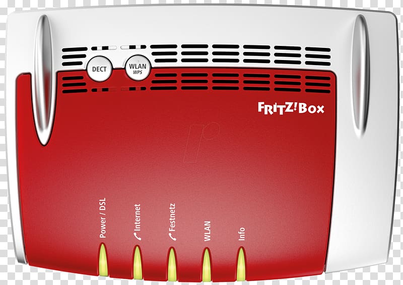 AVM Fritz!Box 7490 AVM GmbH Router G.992.3, others transparent background PNG clipart