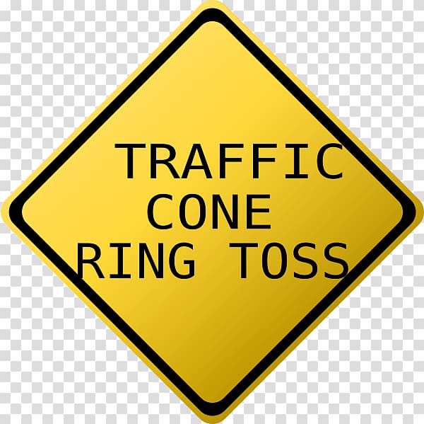 School zone Traffic sign Driving College, Ring Toss transparent background PNG clipart