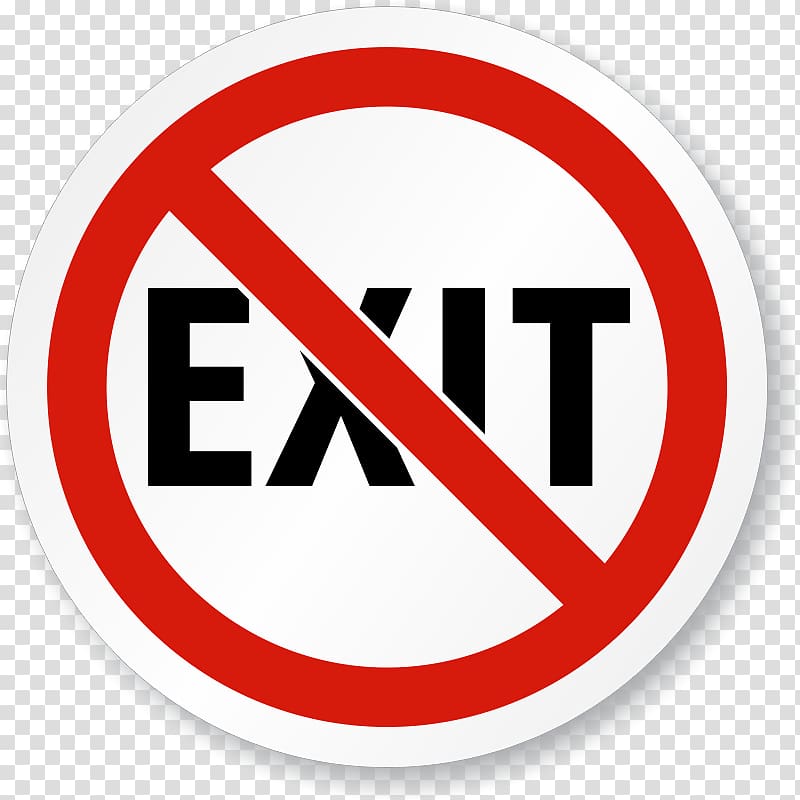 Exit sign Public Relations Emergency exit Marketing, exit transparent background PNG clipart