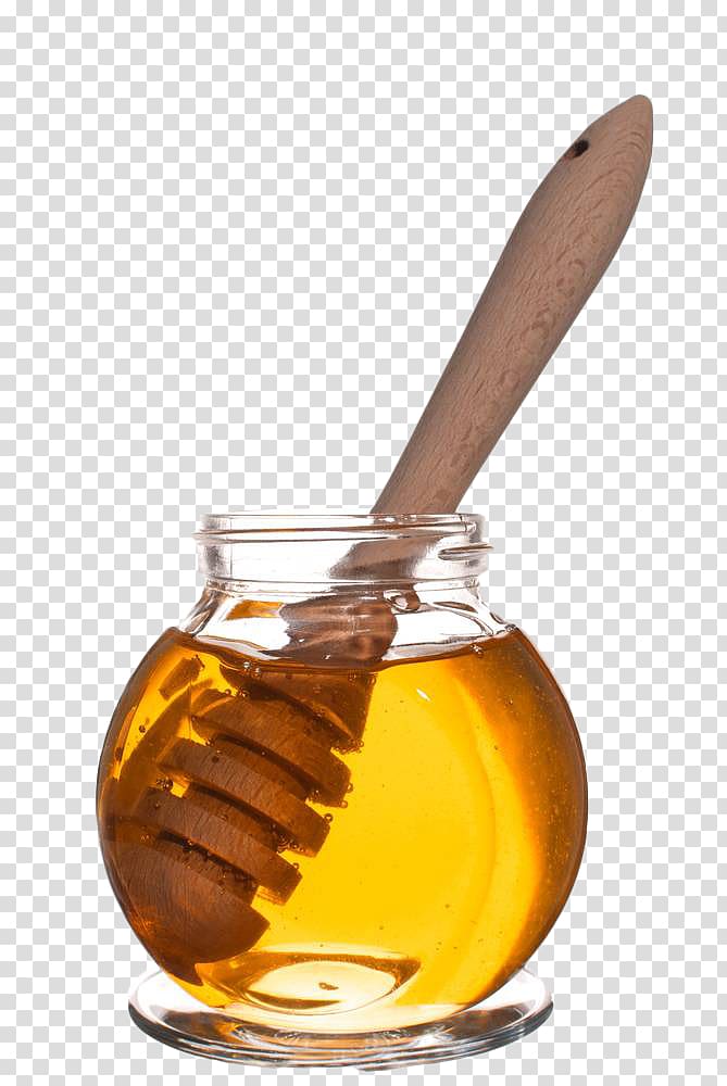 Honey Char siu Oil Food Bottle, Yellow honey nectar transparent background PNG clipart