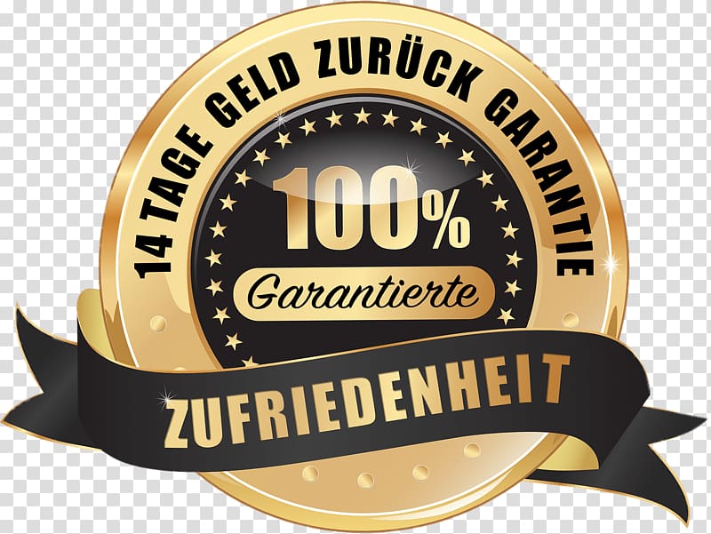 14 Tage Geld Zuruck Garantie logo illustration, Money Back Guarantee German transparent background PNG clipart