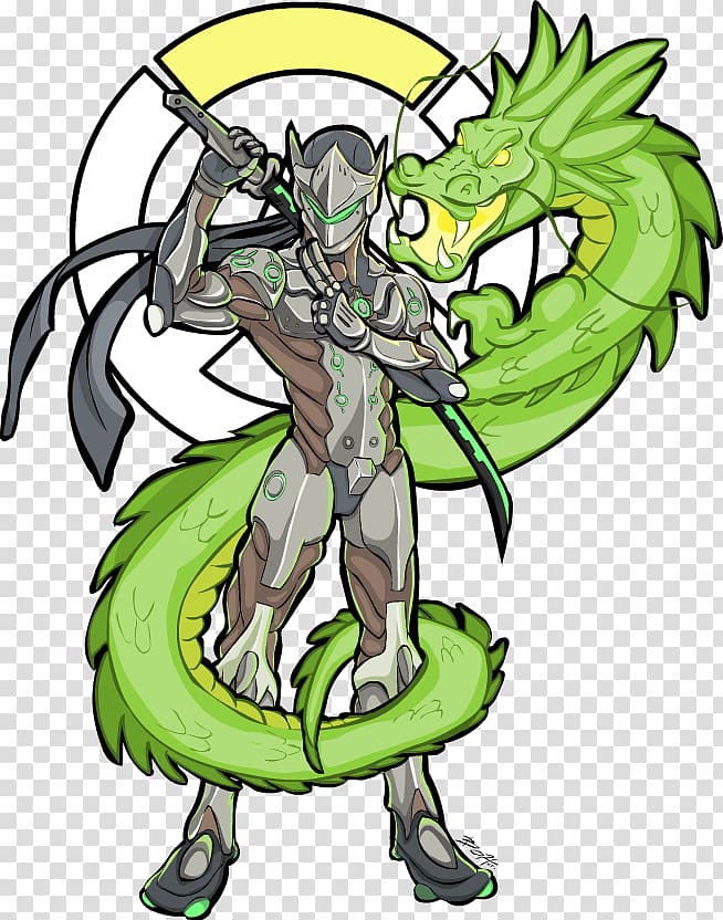 Overwatch Drawing Hanzo Fan art Genji, others transparent background PNG clipart