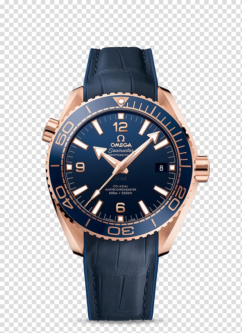 Omega Seamaster Planet Ocean Coaxial escapement Watch Omega SA, watch transparent background PNG clipart
