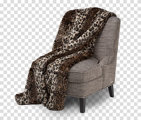 Chair Fake fur Blanket, chair transparent background PNG clipart