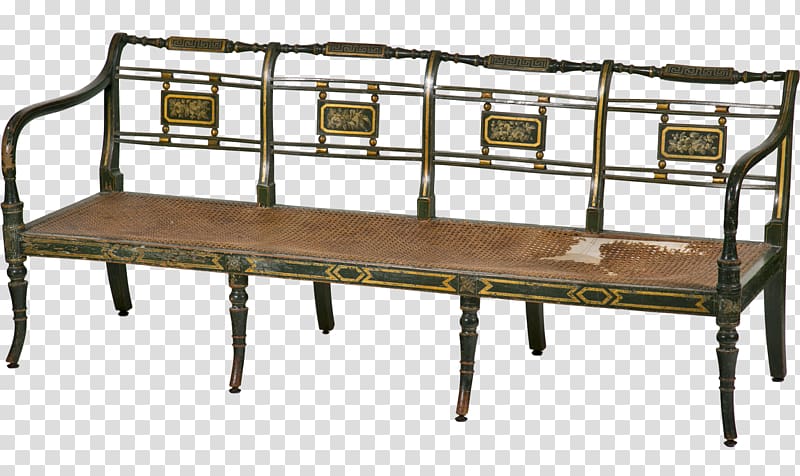 Gustavian style Table Couch Daybed Gustavian era, table transparent background PNG clipart