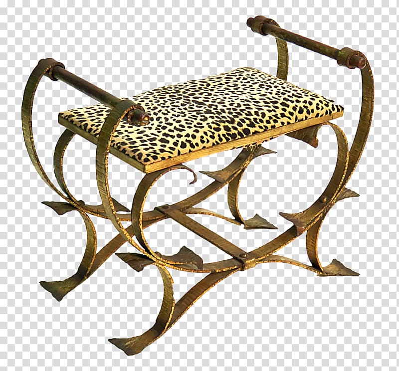 Table Footstool Furniture Foot Rests Chairish, iron stool transparent background PNG clipart