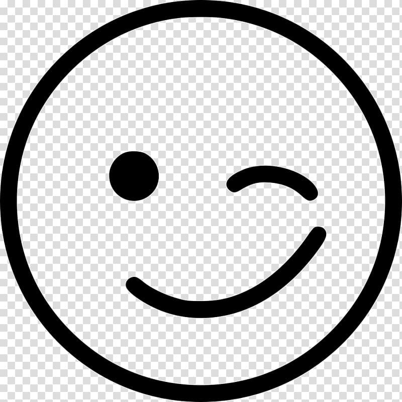 Wink Emoticon Smiley Computer Icons , happy transparent background PNG clipart