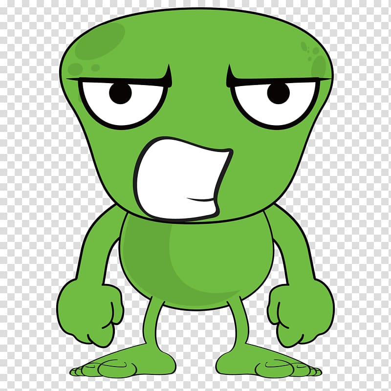 Cartoon , Cartoon angry monster transparent background PNG clipart