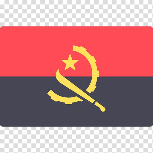 Flag of Angola National flag Flags of the World, Flag transparent background PNG clipart