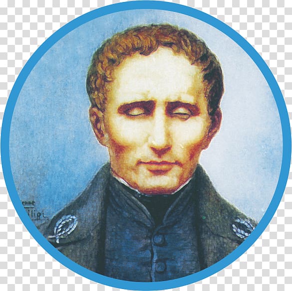 Louis Braille Coupvray Vision loss Inventor, Louis Braille transparent background PNG clipart
