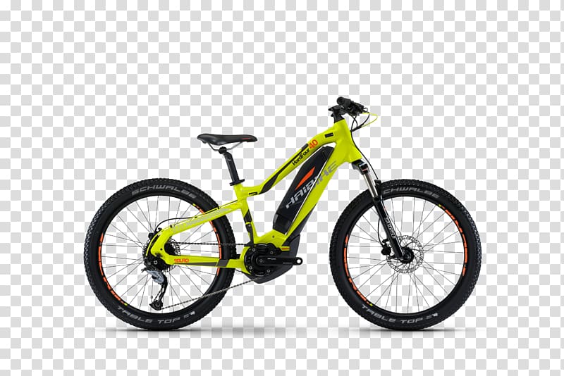 Haibike Electric bicycle Mountain bike Motorcycle, bikes transparent background PNG clipart