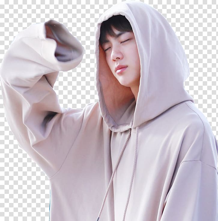 Jin Hoodie BTS Sweater Hope, jacket transparent background PNG clipart