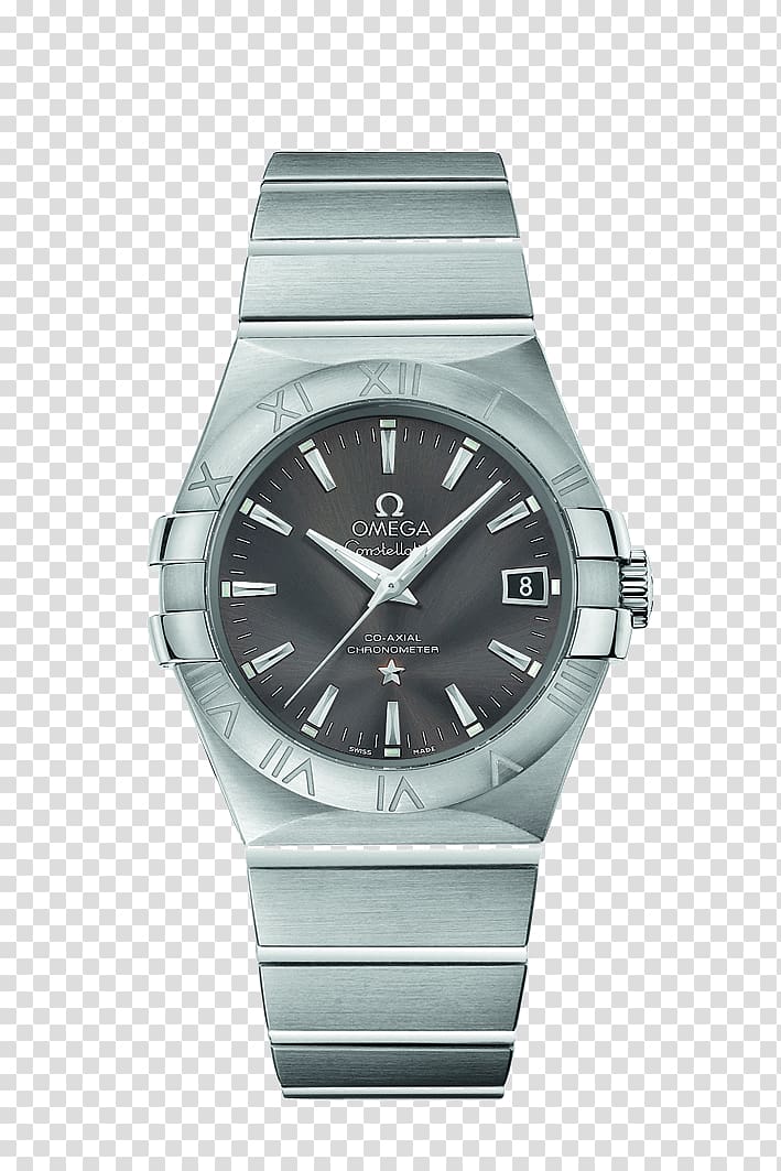 Omega Constellation Omega SA Chronometer watch Coaxial escapement Omega Seamaster, Jewellery transparent background PNG clipart
