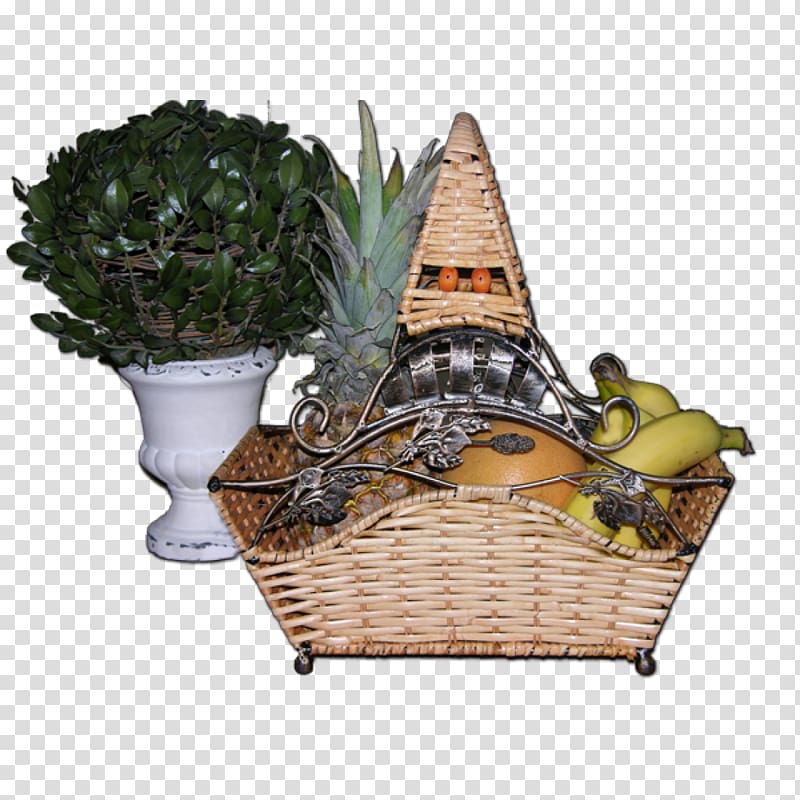 Food Gift Baskets Paper Hamper, gift transparent background PNG clipart