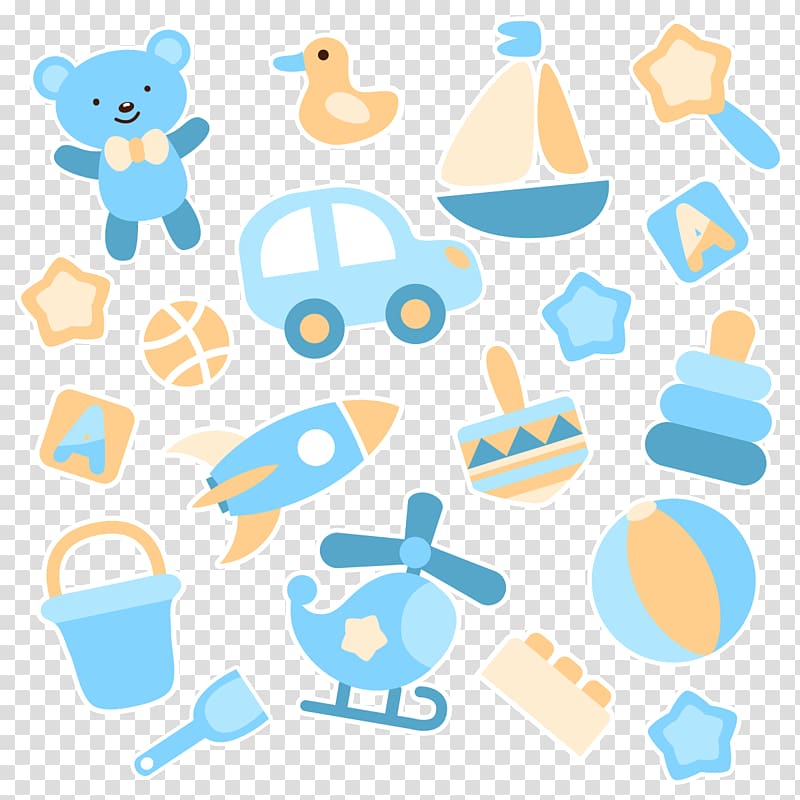 assorted teal and beige , Infant Toy Diaper, Boys Toys transparent background PNG clipart