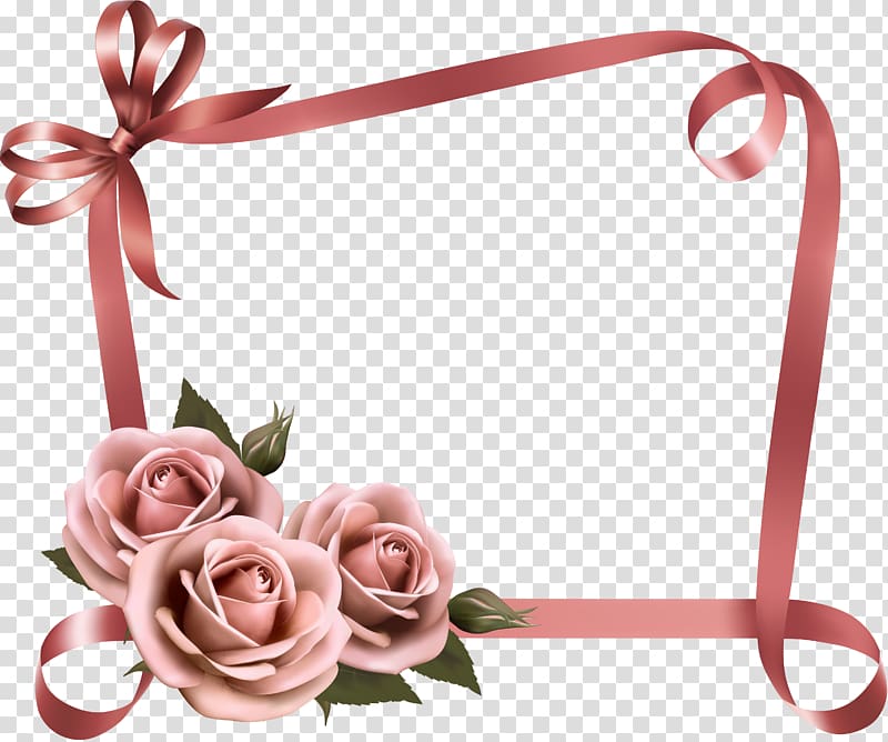 Frames Border Flowers, congratulations cards to success transparent background PNG clipart