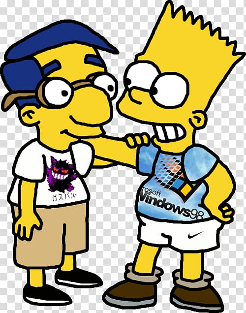 Bart Simpson Milhouse Van Houten Homer Simpson Lisa Simpson YouTube, condoms transparent background PNG clipart