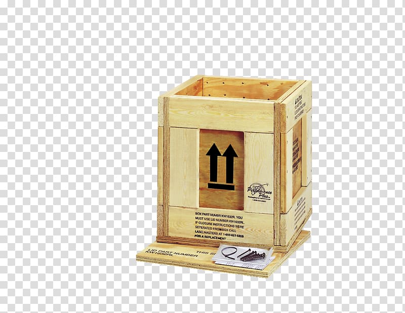 Wooden box Packaging and labeling Dangerous goods Crate, wooden box combination transparent background PNG clipart