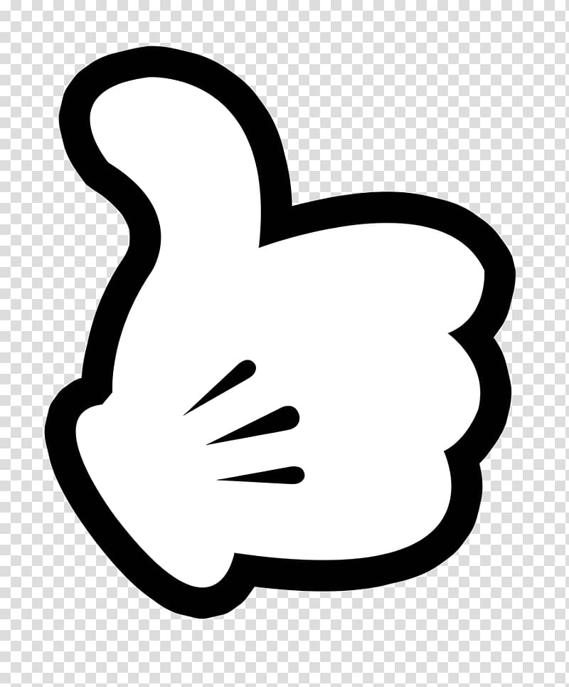 Mickey Mouse Minnie Mouse Thumb signal The Walt Disney Company , mickey mouse transparent background PNG clipart