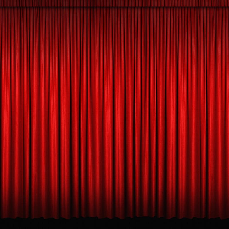 Theater drapes and stage curtains Red Desktop , Shows transparent background PNG clipart