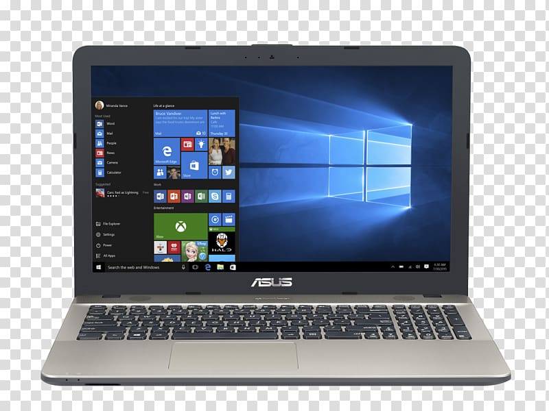 Laptop Intel Core i3 ASUS Computer, Laptop transparent background PNG clipart