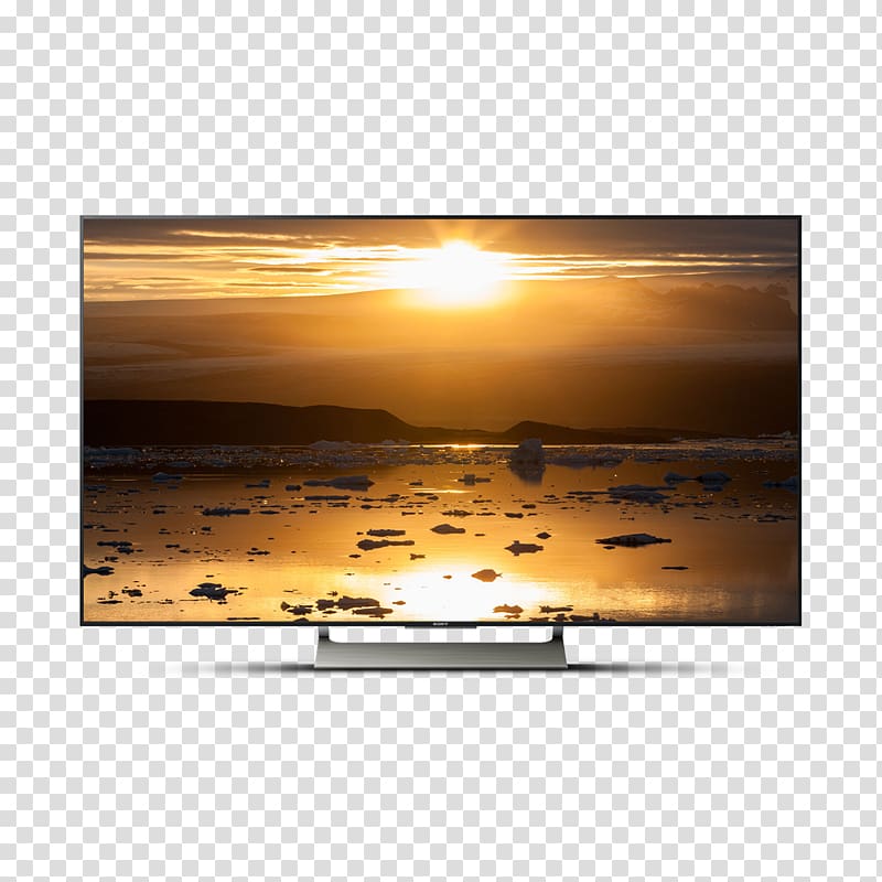 Sony BRAVIA X70E 4K resolution LED-backlit LCD Smart TV Ultra-high-definition television, KD transparent background PNG clipart