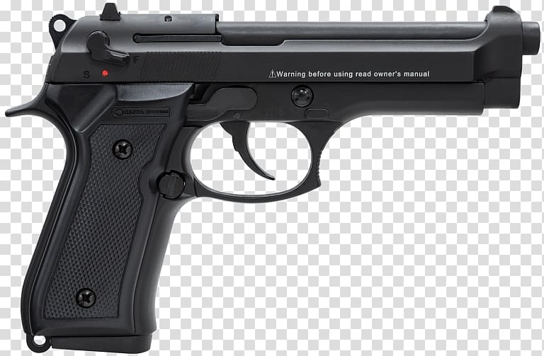 Beretta M9 Beretta 92 Semi-automatic pistol, Handgun transparent background PNG clipart