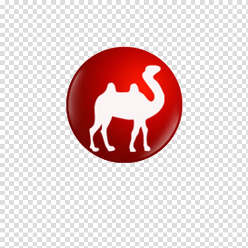 Deer Logo Red Character Font, camel l transparent background PNG clipart