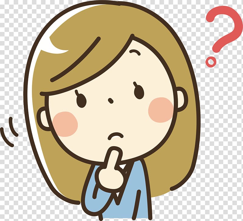 clipart thinking person