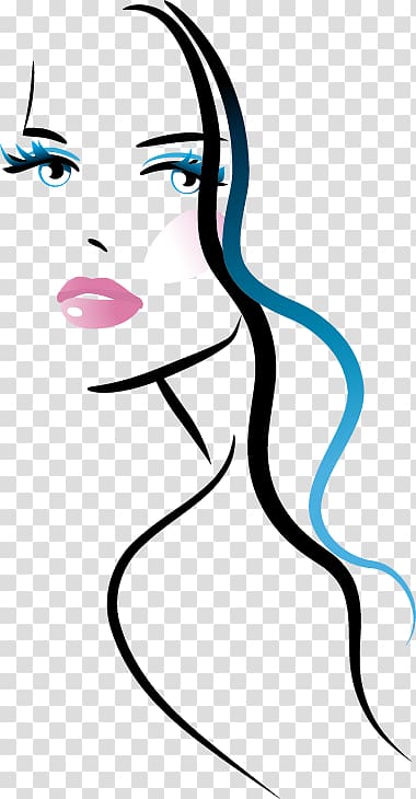 woman face clipart