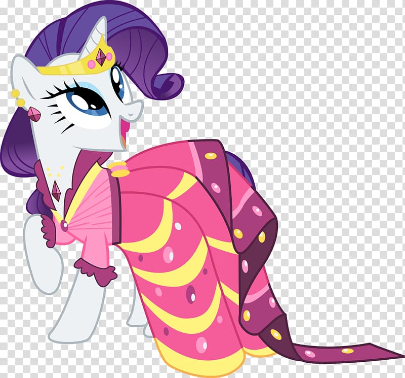 Rarity Applejack Pinkie Pie Pony Rainbow Dash, dressed transparent background PNG clipart