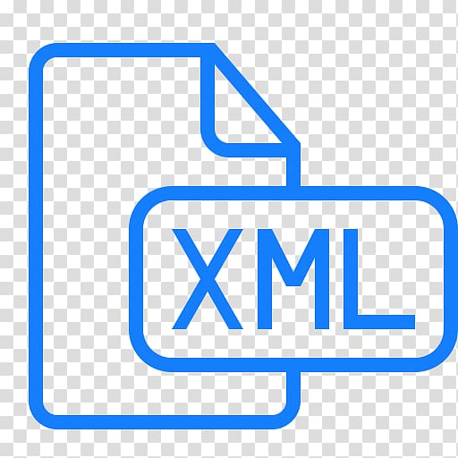 File xml icon colored symbol premium quality Vector Image