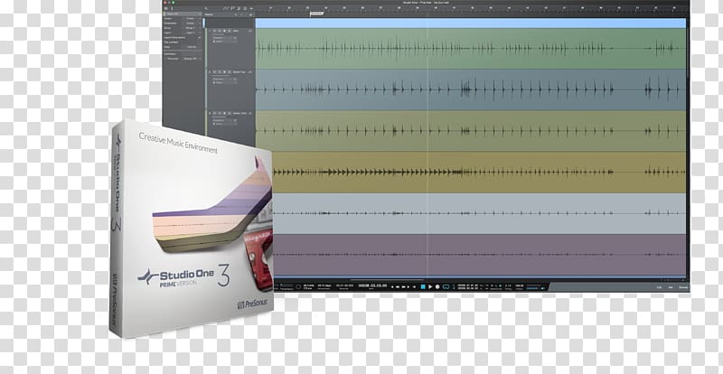 Computer Software Studio One PreSonus Digital audio workstation Sound Recording and Reproduction, musical instruments transparent background PNG clipart
