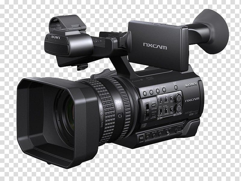Professional video camera 4K resolution Camcorder, Camera,Shoot transparent background PNG clipart
