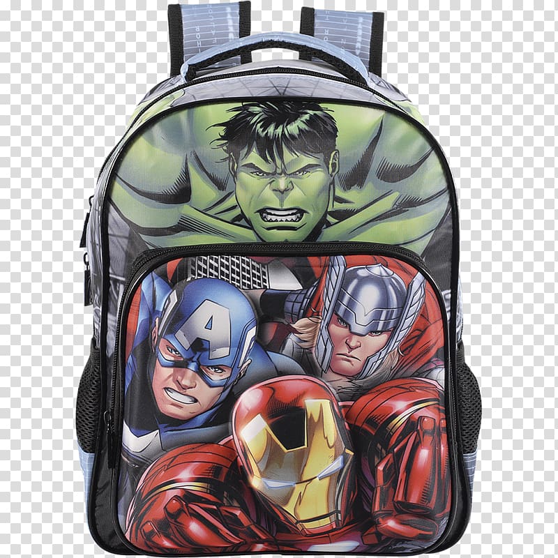 Backpack Spider-Man Rodinha Xeryus Avengers, Avengers kids transparent background PNG clipart