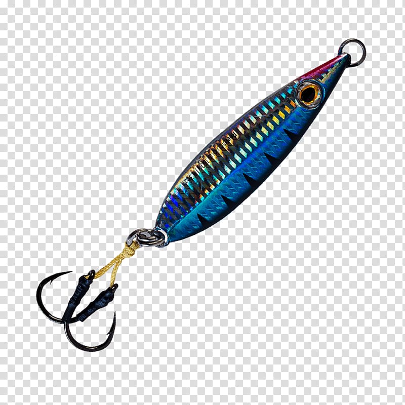 Spoon lure Spinnerbait, Blue Mackerel Sides transparent background PNG clipart