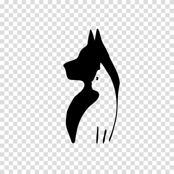 Dog Turkish Angora Silhouette Siamese cat Logo, 50 points transparent background PNG clipart