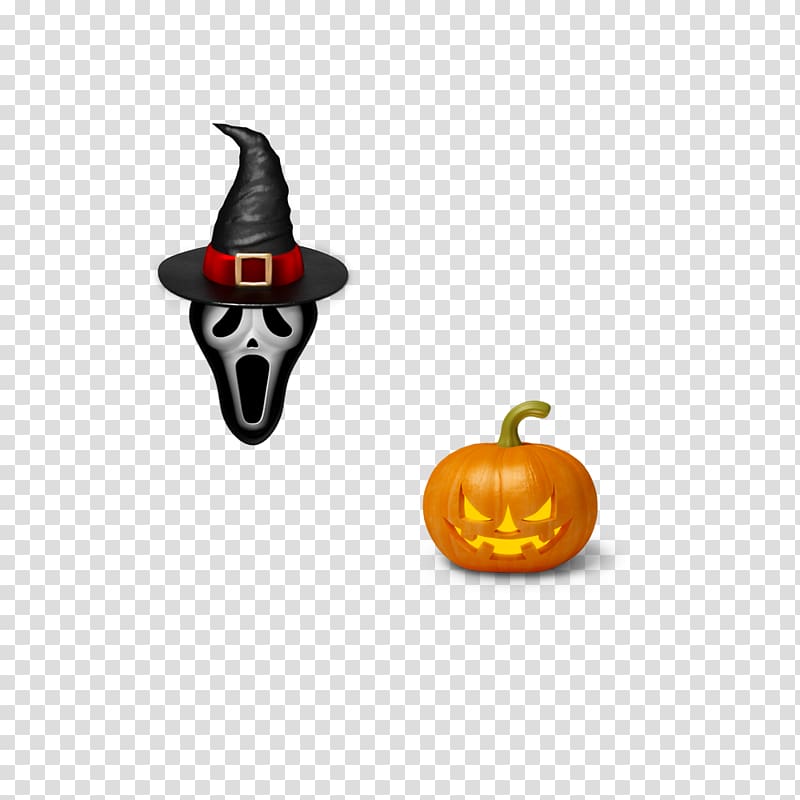 Calabaza Pumpkin Jack-o-lantern Halloween, Horror skull pumpkin transparent background PNG clipart